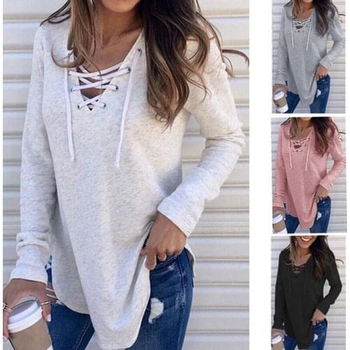 2021 Plus Size Women Summer Solid color T-shirt Sexy v-neck Short-Sleeved Tshirt Fashion Lady Street Casual Loose Tops