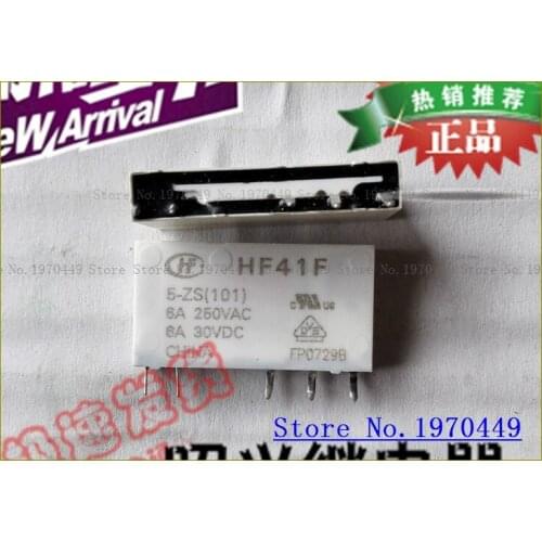 HF41F-5-ZS 5VDC 6A250VAC 5