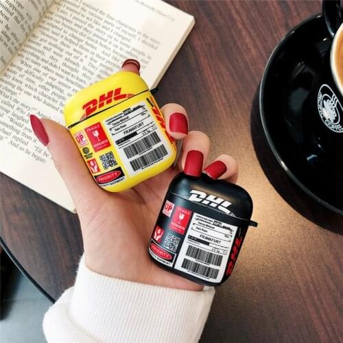 DHL Express 50th Anniversary Silicon Wireless Charging soft case for AirPods 2 1 Bluetooth Headset cover for airpods pro 3 bag