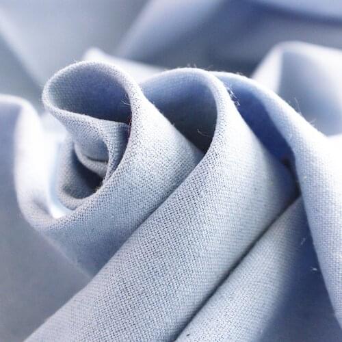 Canvas Cotton Linen Fabricfor for Sofa Cover Curtain Handmade DIY Tablecloth Sewing Thickened PlainTextile Black White Blue Red