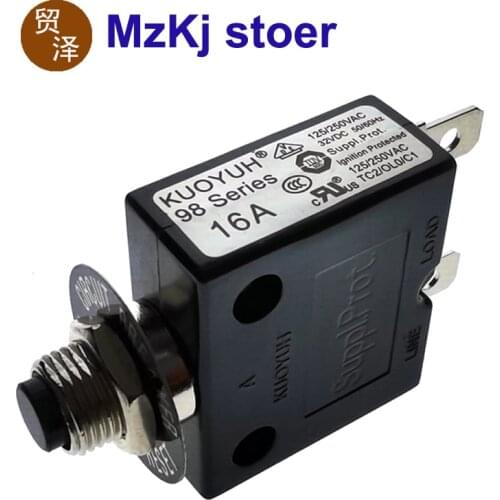 1PCS Hot New High Quality 98 Series KUOYUH 5A 6A 7A 10A 12A 15A 16A 20A 25A 30A 40A
