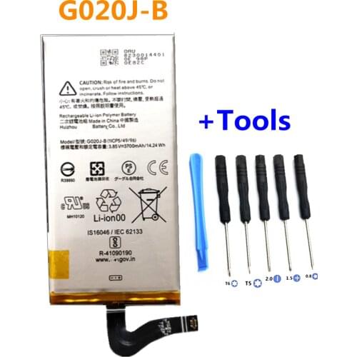 100% High Quality Battery G020J-B 3700mAh For Google Pixel 4 XL Pixel4 X Pixel 4XL Pixel4 XL