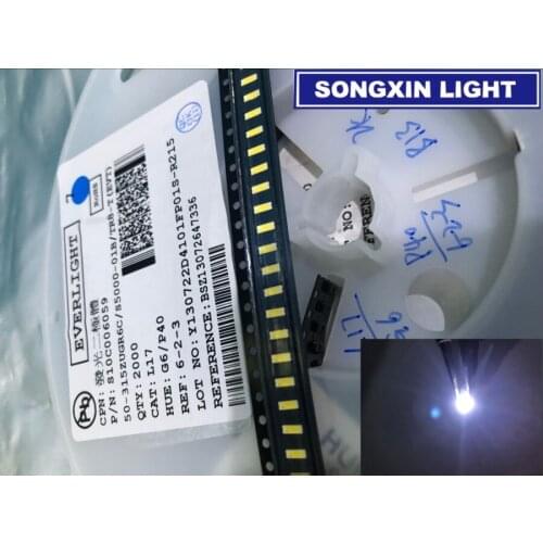 2000PCS EVERLIGHT 4014 LED Backlight 0.2W SMD 4014 LED Diodes 3V Cool white 20LM LCD Backlight for TV TV Application 4JIAO