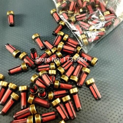 50PCS Auto Petrol Fuel Injector Micro Filter OEM MD619962 Car Accessories Parts 14*6*3mm