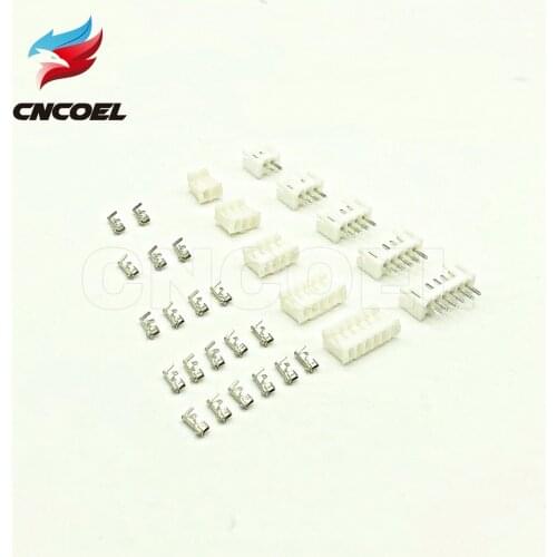 500sets PH2.0 2/3/4/5/6/7/8/9/10/11/12 pin 2.0mm Pitch Terminal Kit / Housing / Pin Header JST Connector Wire Connectors Adaptor