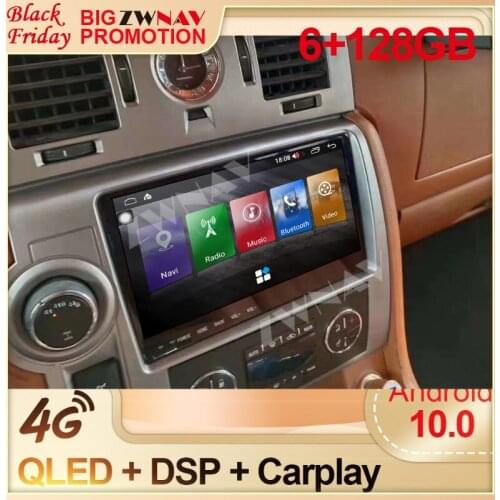 6+128G DSP Carplay Android 10.0 Car DVD player Multimedia For Hummer H2 2008 GPS Navi Auto audio radio stereo head unit