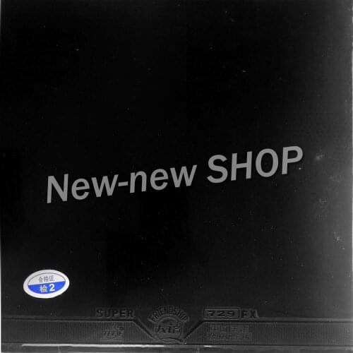 729 Super FX Black Pips in Rubber with Black Sponge Table Tennis Rubber for racket pingpong