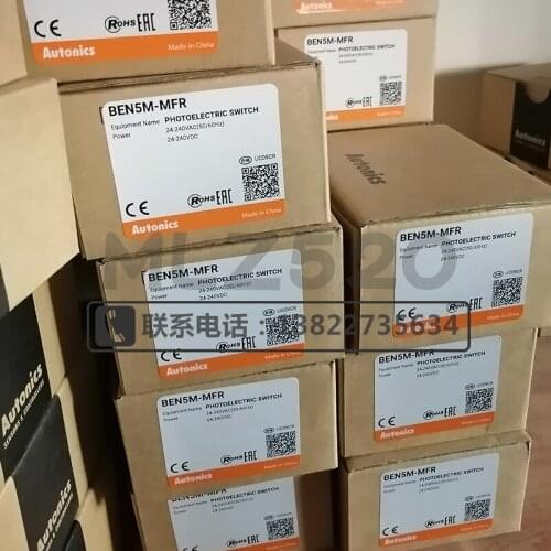 Autonics optoelectronic sensor ben5m-mfr ben10m-tfr1,27m