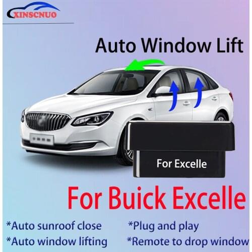 Car OBD Window Closer For Buick Excelle 2009-2014 Auto Lift Device Remote Control Close Open Pause Windows plug and play