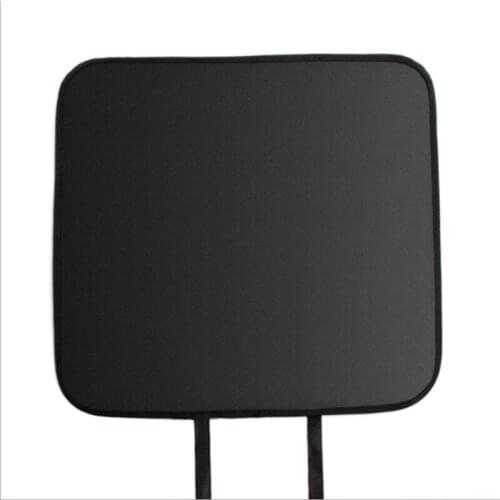 1PC Black Non-slip Leather Child Car Seat Cushion Wear Pad Leather Seat Protection Pad Baby Safety Seat Cushion CHIZIYO