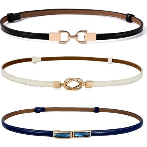 Designer Brand Minimalist Style Waist Belt for Women Fashion Casual Elegant Lady Leather Sashes Fit Dresses Coat Shirt All Match