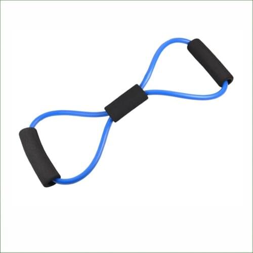 BBR05 Resistance Band Rope Yoga Pilates Exercise Stretch Fitness Tube Workout Bands