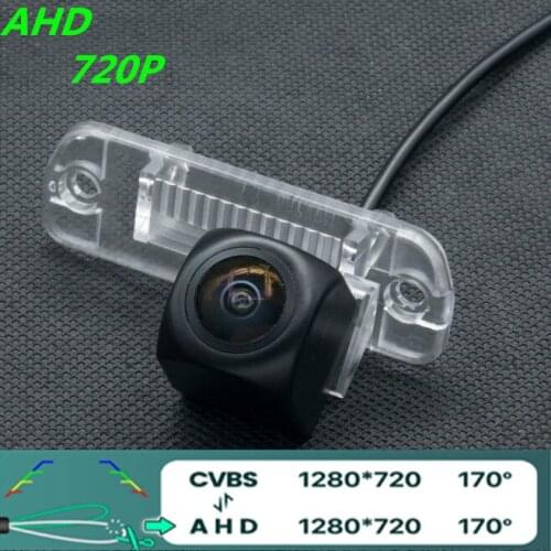 AHD 720P/1080P Fisheye Car Rear View Camera For Mercedes-Benz ML350 R500 2006 2007 2008 R350 R320 R63 AMG Reverse Vehicle Camera