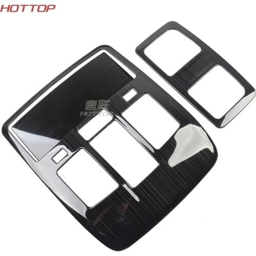 For Mazda CX-5 CX5 2017 2018 ABS Matte Interior Front&Rear Reading Light Lamp Cover Trim 2pcs Car Styling Accessories