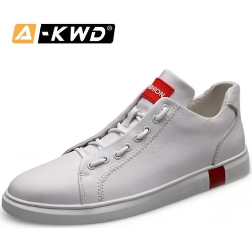 New White Black Shoos Sneakers Men 2019 Chausure Homme Fashion Pu Men Shose Elevator Shoes for Men Breathable Mens Shoes Casual