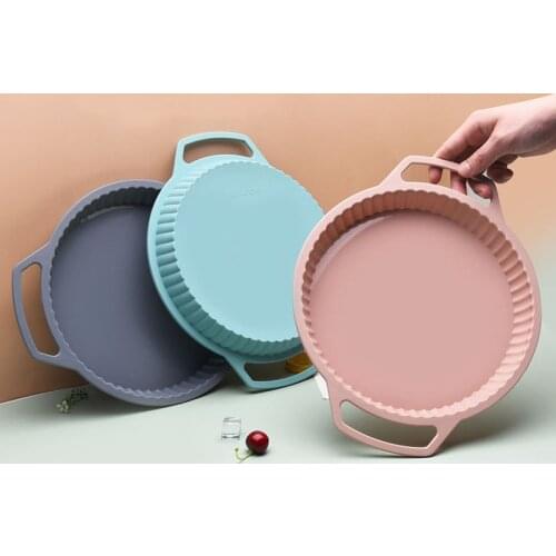 Newest Silicone Cake Mold Round Shape Bakeware DIY Desserts Baking Mold Mousse Cake Moulds Cookie Baking Pan Kitchen Tools