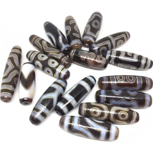 New Arrival special Dzi Beads Natural Agate Dzi Ji Beads 5eyes /3 eyes/ 1 eyes Powerful Amulet Collectible