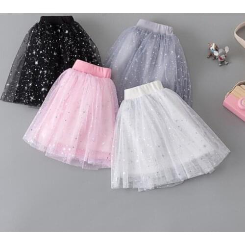 2020 Childrens Skirts Kids Baby Girl Tulle Tutus Print Party Dance Cake Tutu Skirts Girls Princess Skirt JW3652
