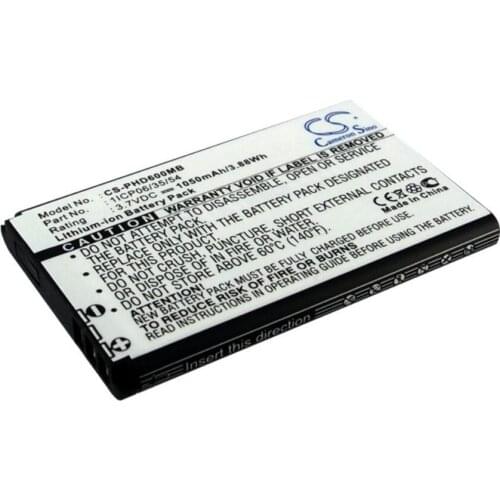 Cameron Sino 1050mah battery for DETEWE Vision 4000 for ORICOM SC910 for PHILIPS AVENT SCD600 for WITHINGS WBP01