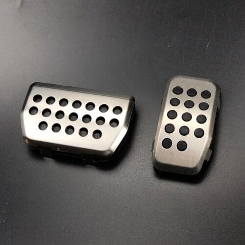 Car accessories Stainless steel Brake Accelerator Pedal Pads Cover Case For Ford Mondeo (Automatic) 2010-2013