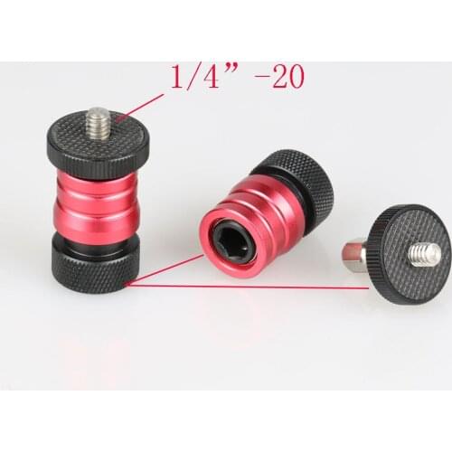 Quick Release adaptor fr LCD Monitor Magic Arm HDMI Splitter LED Light EVF Light