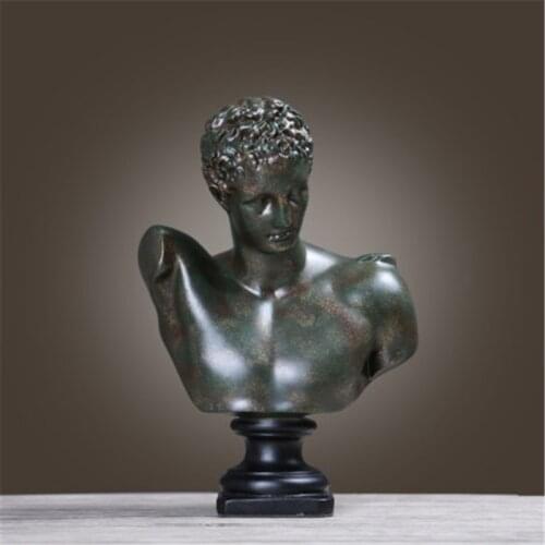 EUORPEAN RESIN GYPSUM HEAD BROKEN ARM VENUS SKETCH FIGURES SCULPTURE HOME DECOR STUDY ROOM OFFICE FIGURINES CRAFT A1608