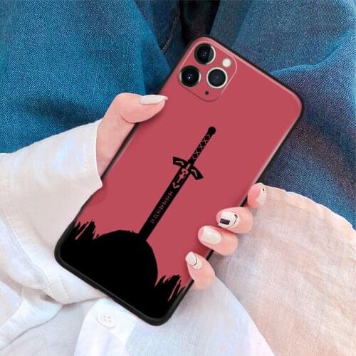 Excalibur japan ver Fate Stay Night anime For iPhone se 6 6s 7 8 plus x xr xs 11 pro max soft silicone phone case cover shell