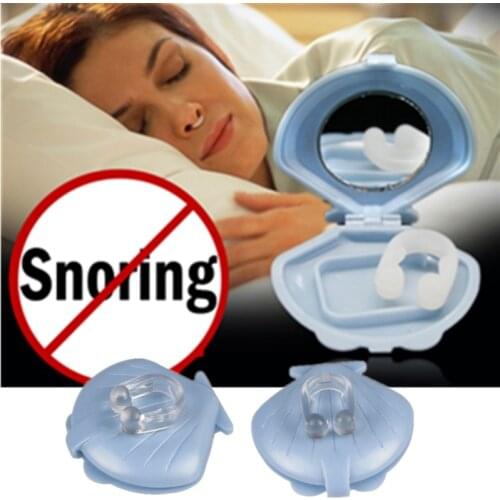 5pcs/lot Soft Silicone Stop Snoring Aid Non-toxic Anti Snore Nose Clip Relieve Snoring Nasal Clip para no roncar антихрап