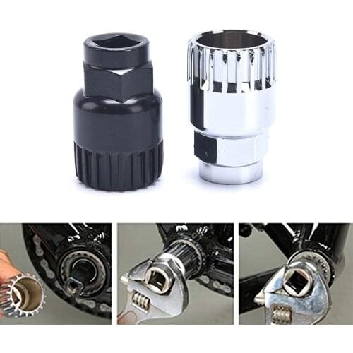 Bicycle Bottom Bracket Bike Crank Extractor Remover Bottom Bracket Repair Tool Teeth Fit Teeth diagnostic-tool Repair