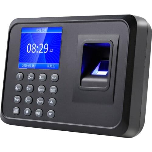 Hot Selling Biometric Fingerprint Attendance Machine,Employee Checking-in Recorder 2.4 inch TFT LCD Screen F01