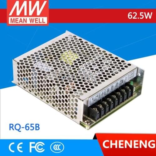MEAN WELL +5V 8A +12V 3A -5V 1A -12V 1A RQ-65B 62.5W Drive Quad Output Switching Power Supply AC-DC RQ-65