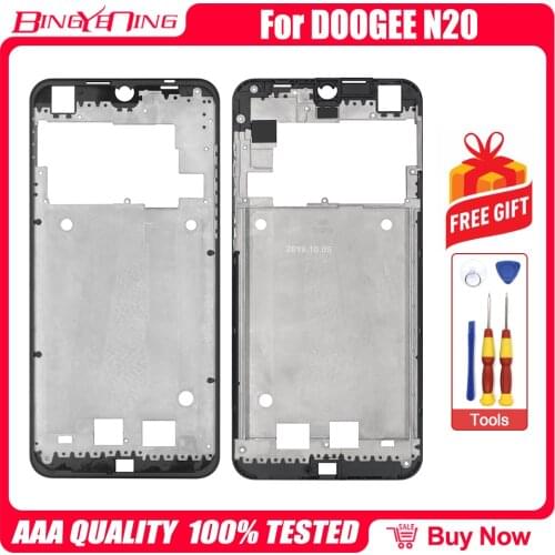 100% New Original Front frame Front Housing Repair Replacement Accessories Parts For DOOGEE N20 Cellphone