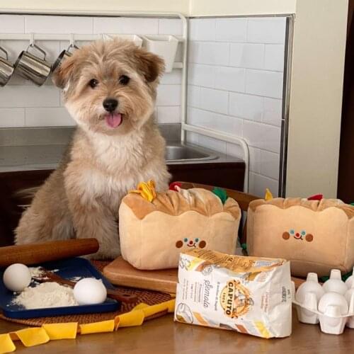 2021NEW INS Korea Pet Toys Dogs Plush Toys Dog Snuffle Toy Pet InteractiveTraining Molars Toy Puzzle Dog Toy Slow Food Chew Toys
