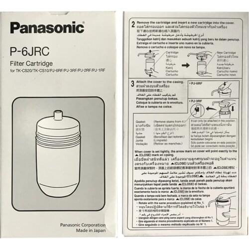 P-6JRC Water Filter Cartridge for Panasonic PJ-6RF/3RF TK-CS20/10 Water Purifier Parts