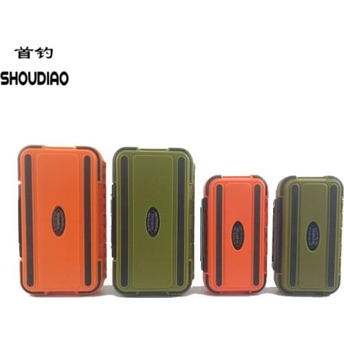 SHOU DIAO Large Capacity Fishing Box Storage Tank 28 Plaid High Quality ABS Material Live Bait Hook Waterproof Fishing Gear