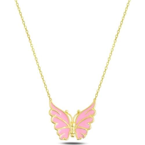 Silver Butterfly Necklace