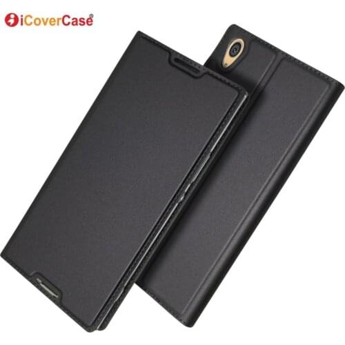 Ultra-thin PU Leather Flip Wallet Case Stand Cover For Sony Xperia XA1 Ultra