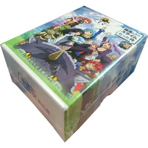 Slim Card Paper Rimuru Tempest Benimaru Shuna Shion Souei Hakurou Letters Games Children Anime Collection Kids Gift Playing Toy
