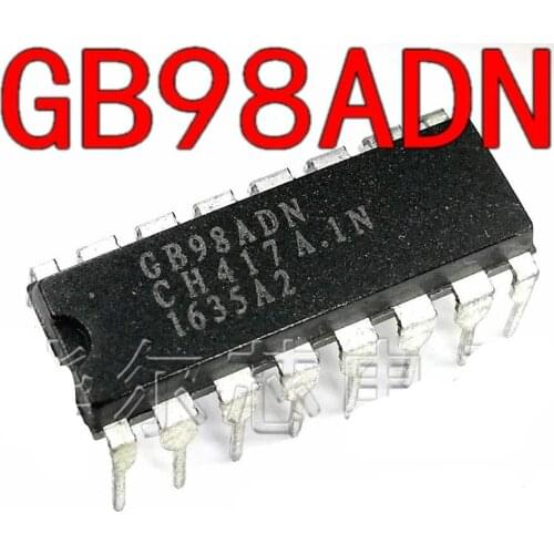 1piece 2pieces Brand new original Inline 16 feet GB98ADN Inline DIP16