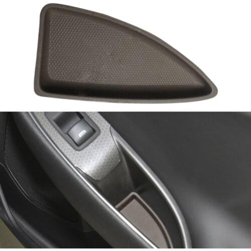 23451120 Car Front Right Door Switch Bezel Cap Bolt Cover Coffee Fit for Chevrolet Malibu 2016 2017 2018 Accessories