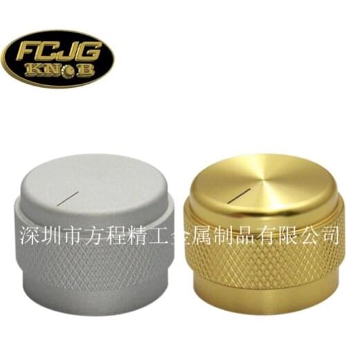 4pcs aluminum knob potentiometer knob 25*18*6mm potentiometer cap car knob switch cap Encoder for amplifier