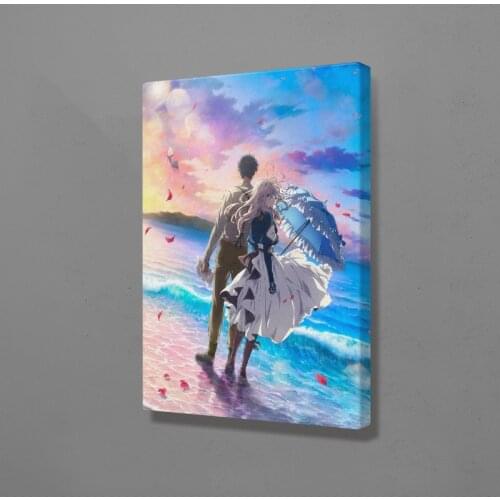 Canvas PaintingsJapanese Anime Girl Violet Evergarden Printed Poster Home Decor Modular Picture Modern For Living Room Wall Art