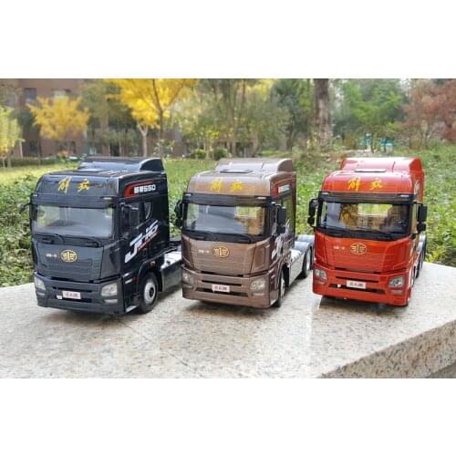 Classic Alloy Model Gift 1:24 Original China FAW JH6 Truck Tractor Trailer Vehicles DieCast Toy Model Collection Decoration