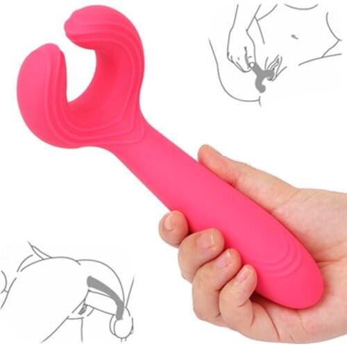 3 Motors Vibrator Soft Dildo Unisex AV Wand Penis Ring Female Masturbator Strap-on Product Sex Toys for a Couple Toys for Adult