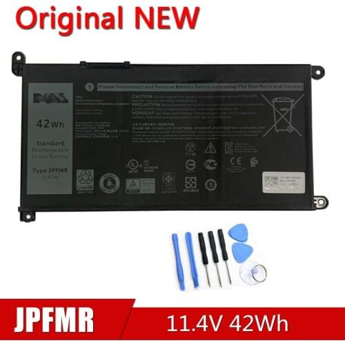 JPFMR NEW Original Laptop Battery For DELL Chromebook 3100 3400 Inspiron 14 5000 5488 5493 5593 15-5593 11.4V 42Wh NEW Original