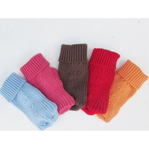 Pet Dog Clothes Small Clothes Cotton Knitwear Chihuahua For Small Dogs Cat Coat Small Milk Dog Sweater Outdoor Warm Puppy Coats