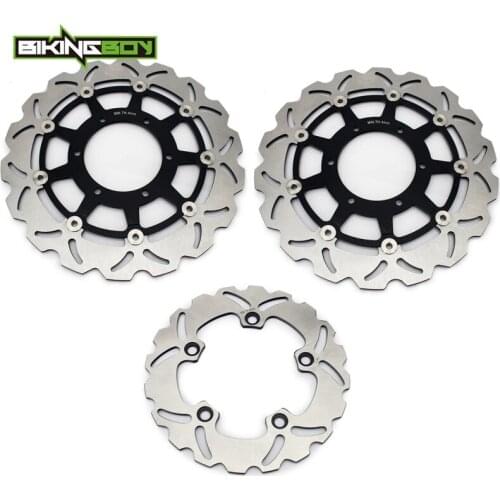 BIKINGBOY For Suzuki GSXR 1000 ABS 17 18 19 20 21 GSX-R 1000 R ABS 2017-2021 Front Rear Brake Discs Rotors Disks 320mm 220mm