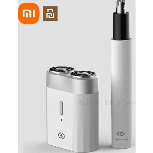 Xiaomi Youpin Wake up V7 confession gift set with Mini shaver and Nose Hair Remover Repair set