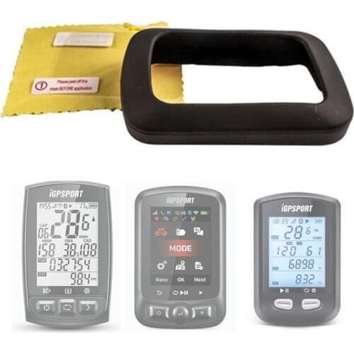 Silicone Soft Protective Case Screen Protector Film Cover For iGPSPORT iGS 50E/620 iGS50e iGS620 GPS Bicycle Bike Computer Skin