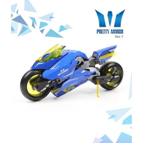 Pretty Armor (Not Assembled) Motorcycle for 1/12 scale mobile suit girl kids toys
